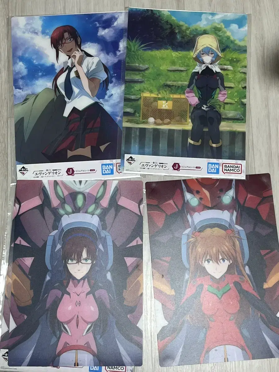 Evangelion acrylic poster Asuka lay etc.