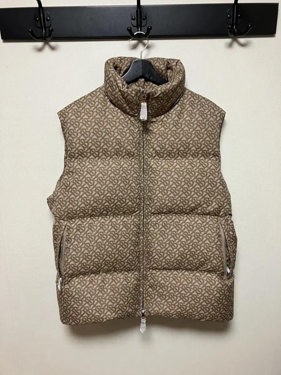 Burberry puffer vest for sale.