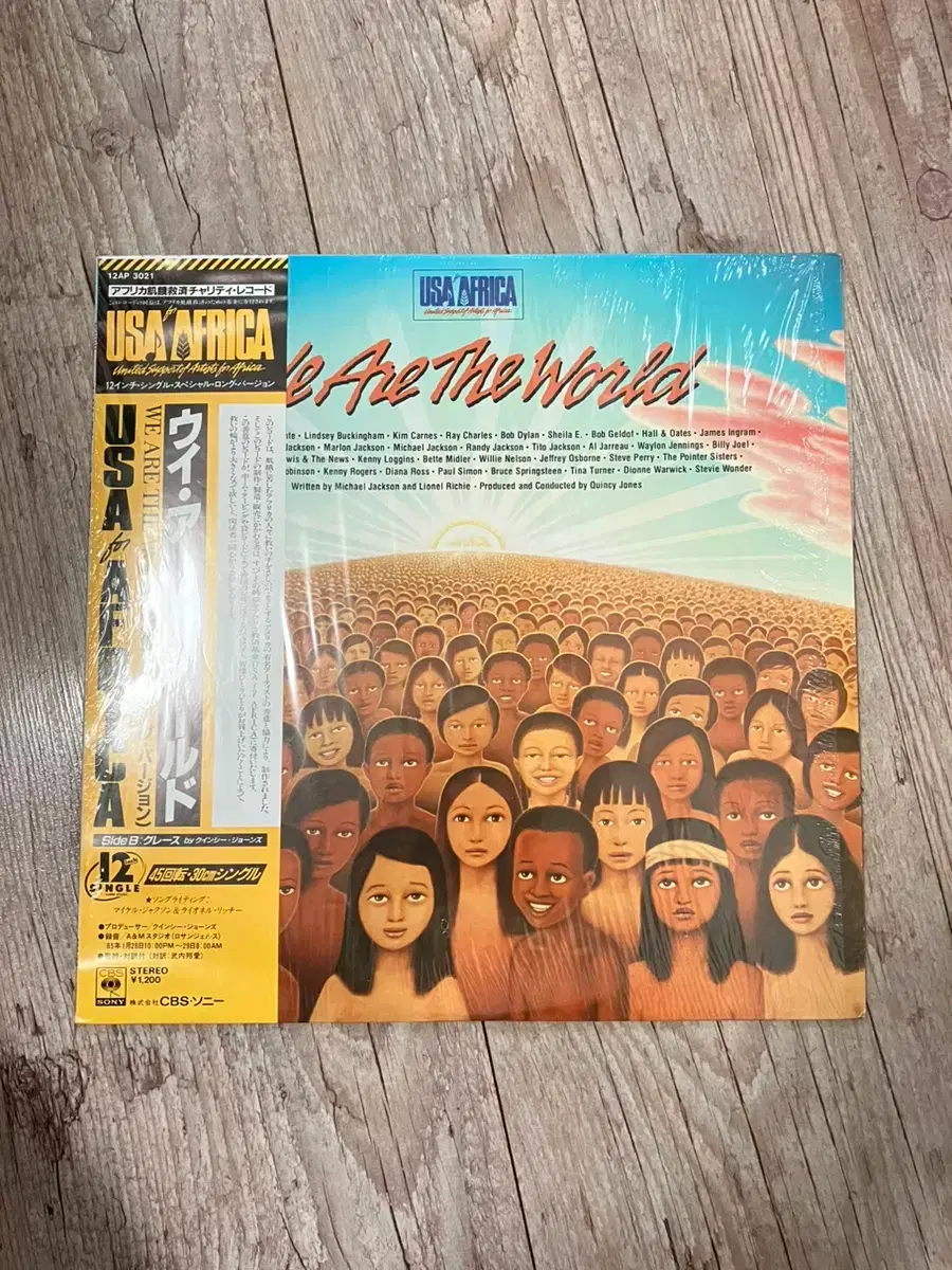 위아더월드 12인치 바이닐 일본반 | 브랜드 중고거래 플랫폼, 번개장터