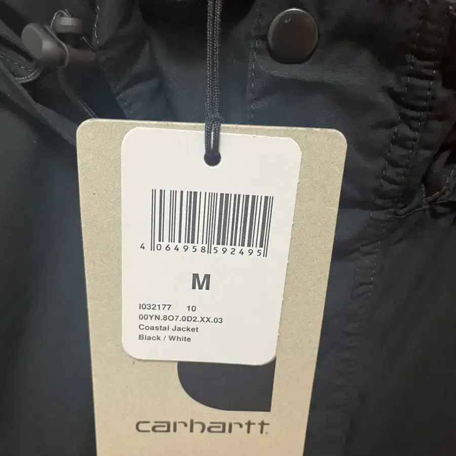 carhartt 칼하트 COASTAL JACKET 윈드브레이커 후드 터틀