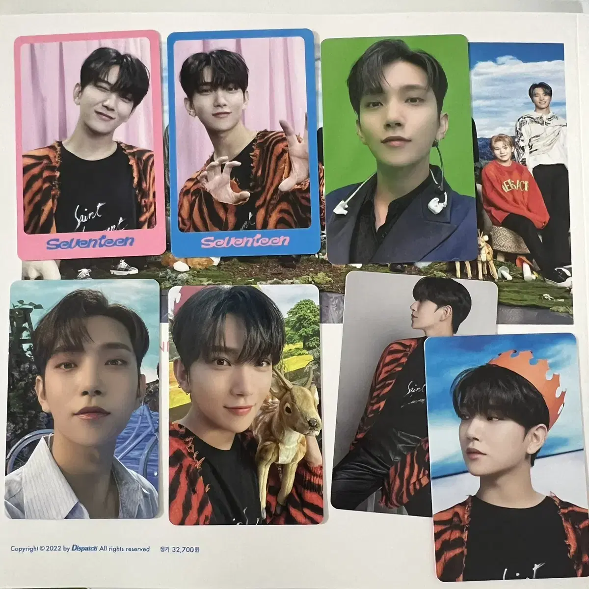 Seventeen deikon joshua photocard