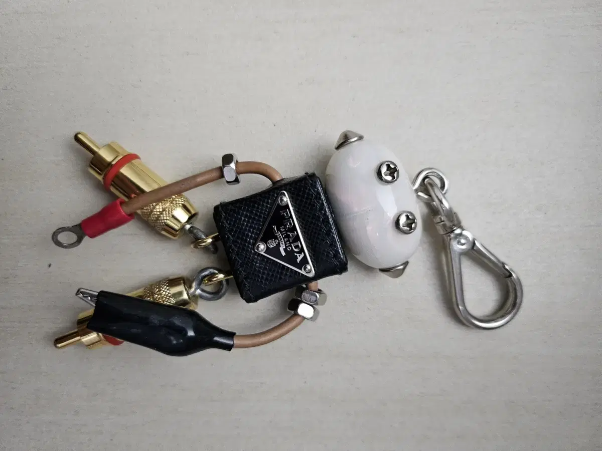 Prada key holder