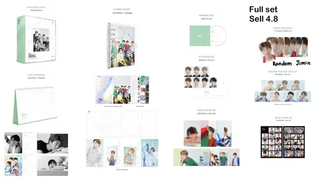 방탄소년단 2020 시그 시즌그리팅 Seasons Greetings