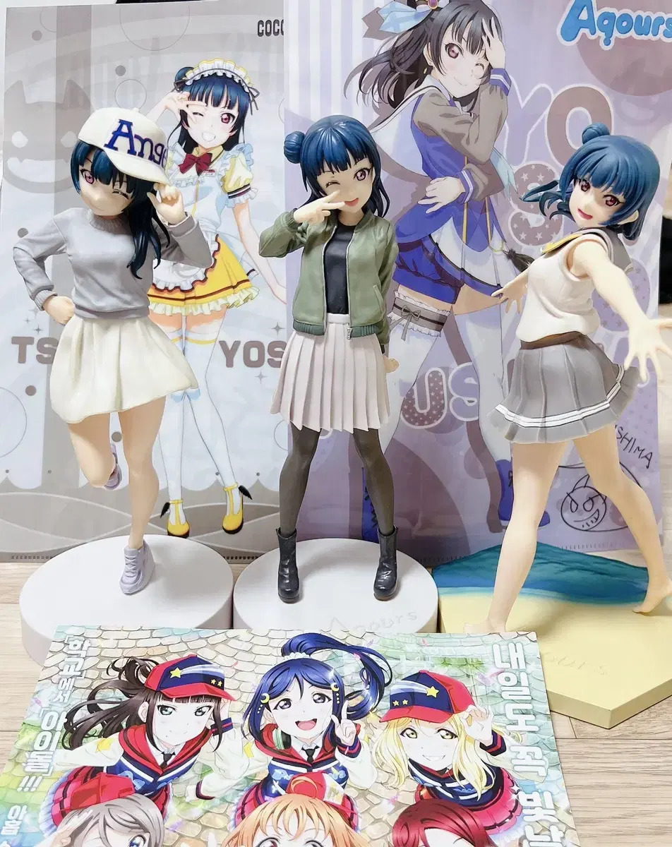 Love Live Tsushima Yoshiko Figure Clear File sells