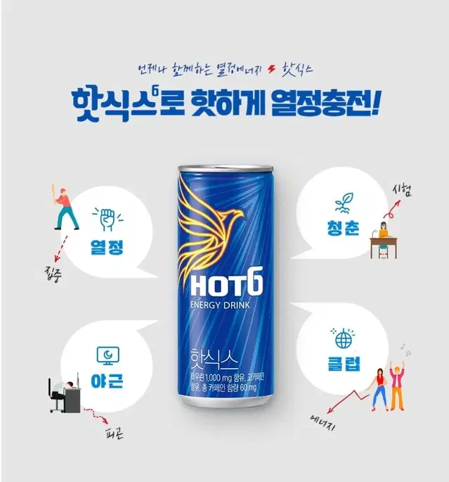 [무료배송] 핫식스 오리지널 250ml 30개입 팝니다