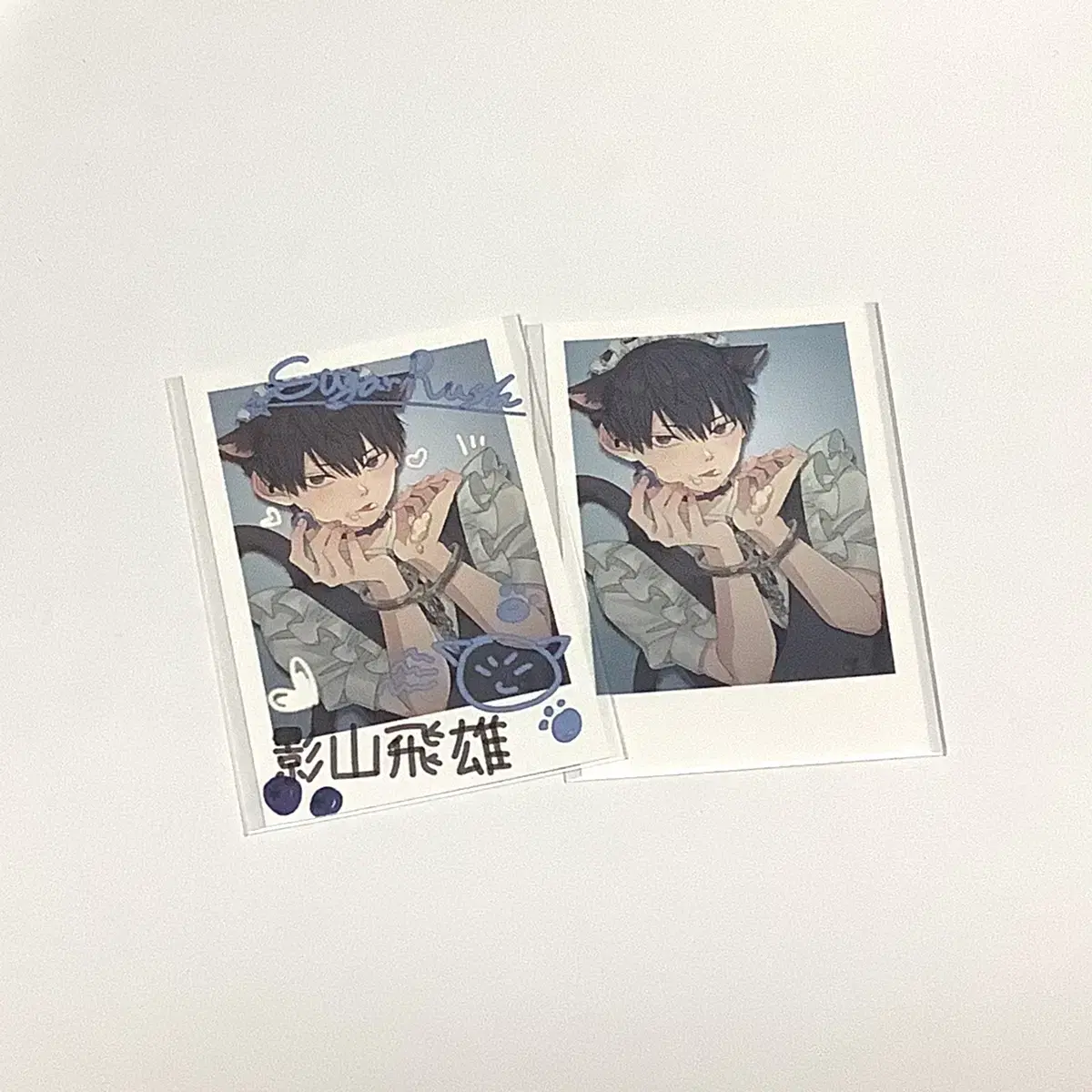 Haikyuu Fat Man Made Kageyama Set polaroid pola wts Tongpan Unofficial Goods