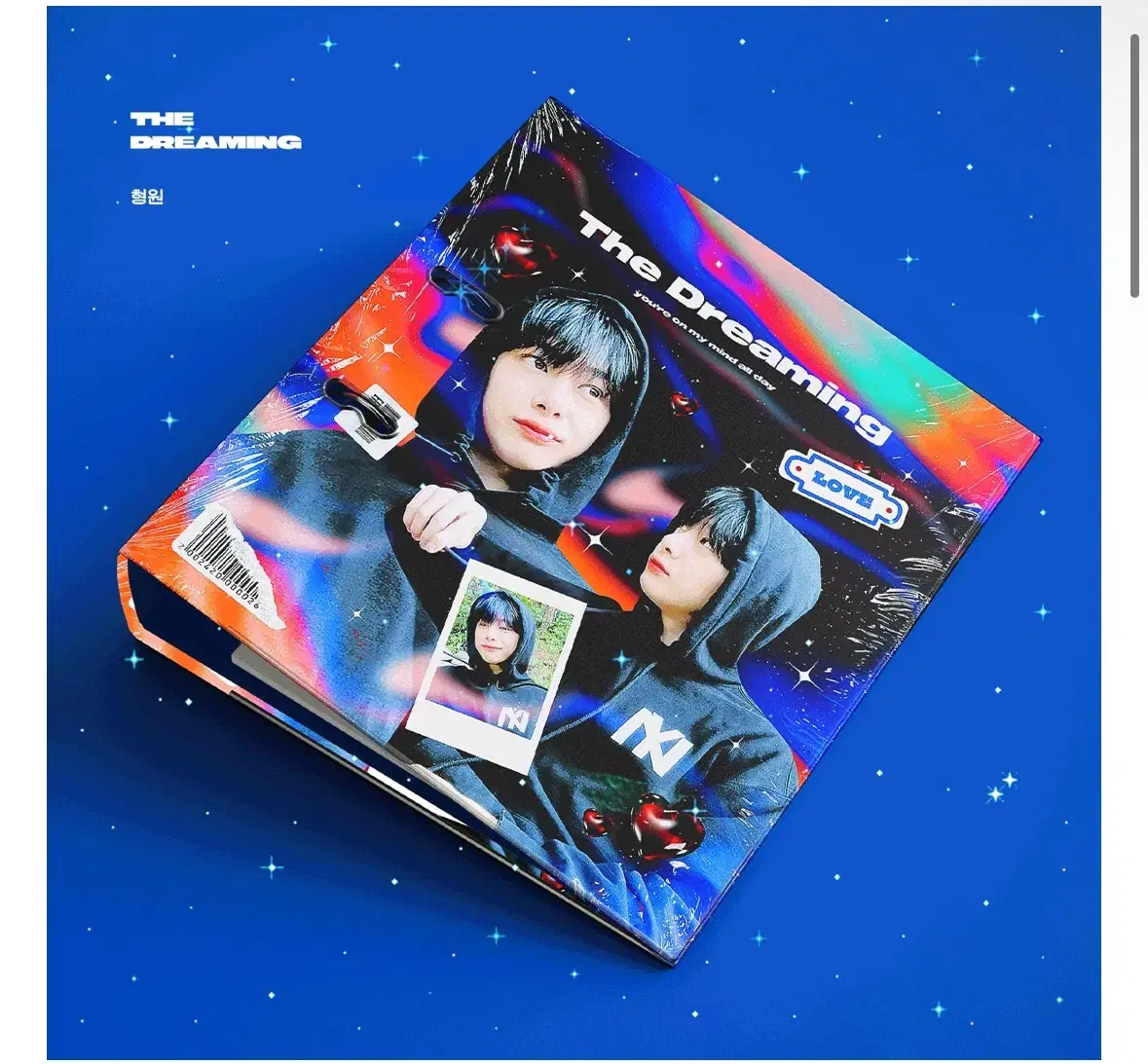 Hyungwon photocard Binder + 30 sheets of envelopes