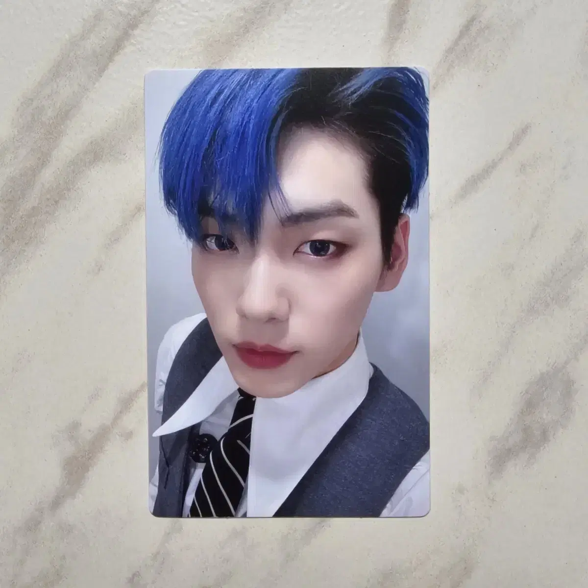 txt bloo hour 553 ld photocard 교복수빈 브이수빈 날잃수빈 활든빈