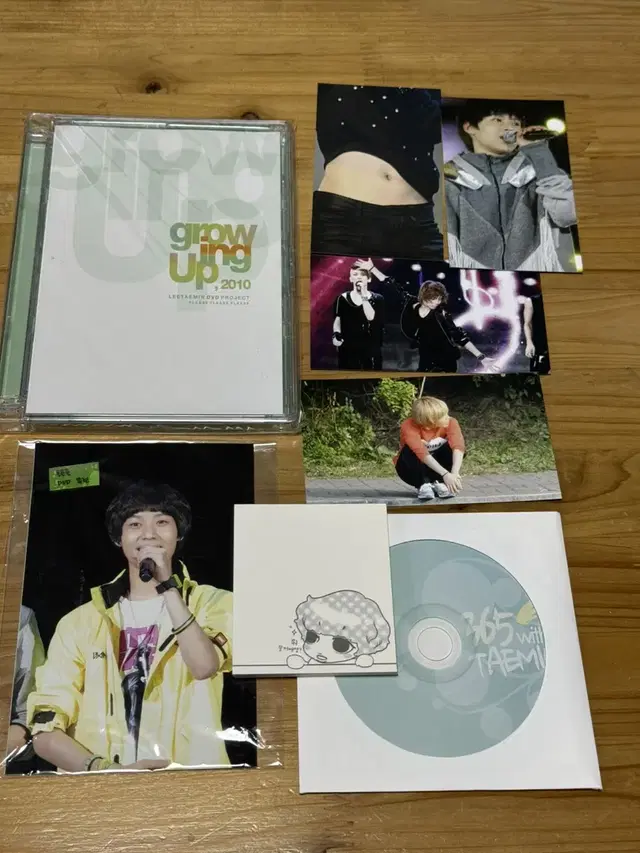 샤이니 태민 플플플 그로잉업 dvd