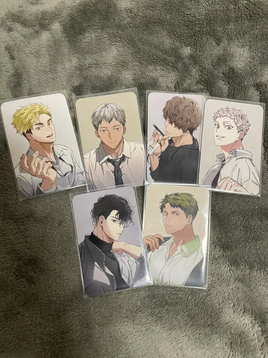 Haikyuu unofficial goods Tongpan Photo Cart postcard Atsukita Inarizaki