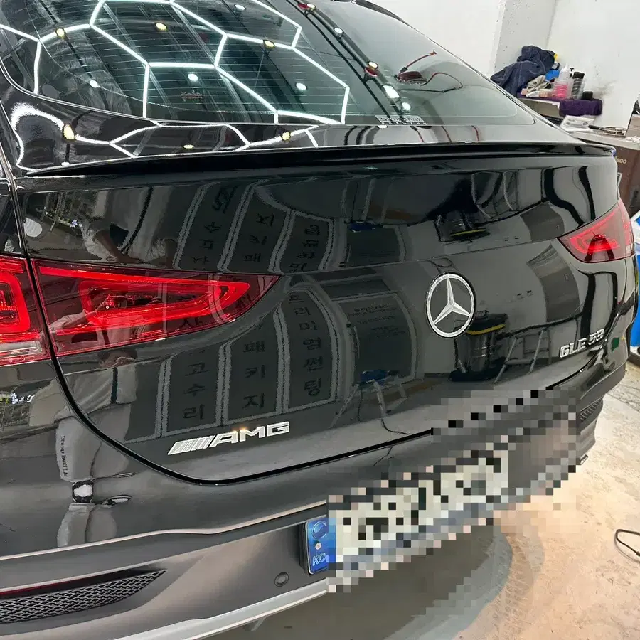 Gle amg 쿠페 리어 스포일러 정품 판매