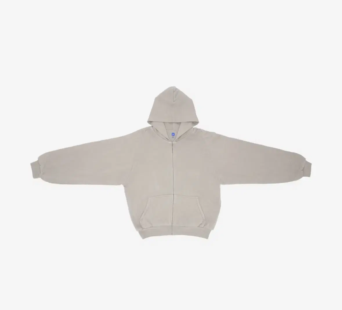 Yzy hoodie taupe e.ji hoodie zip-up tops