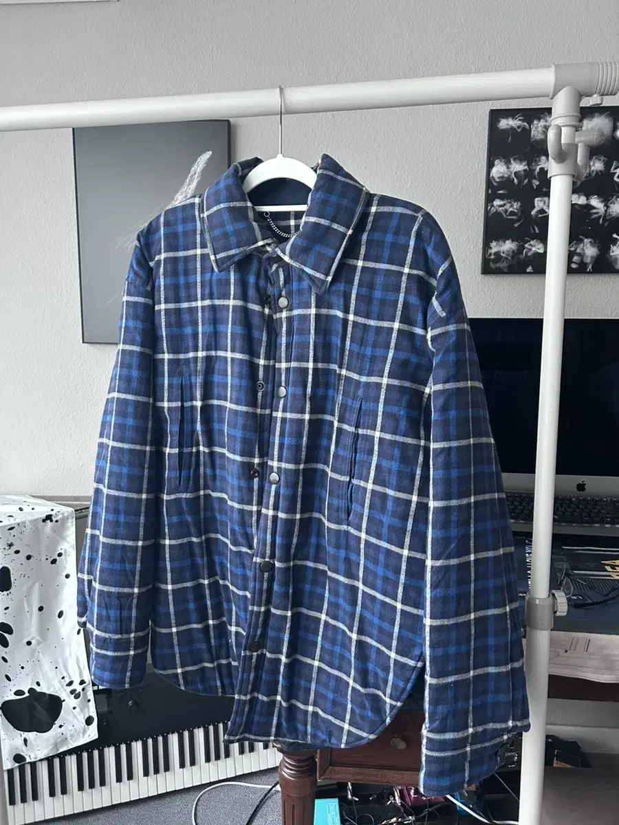 Balenciaga padded shirt