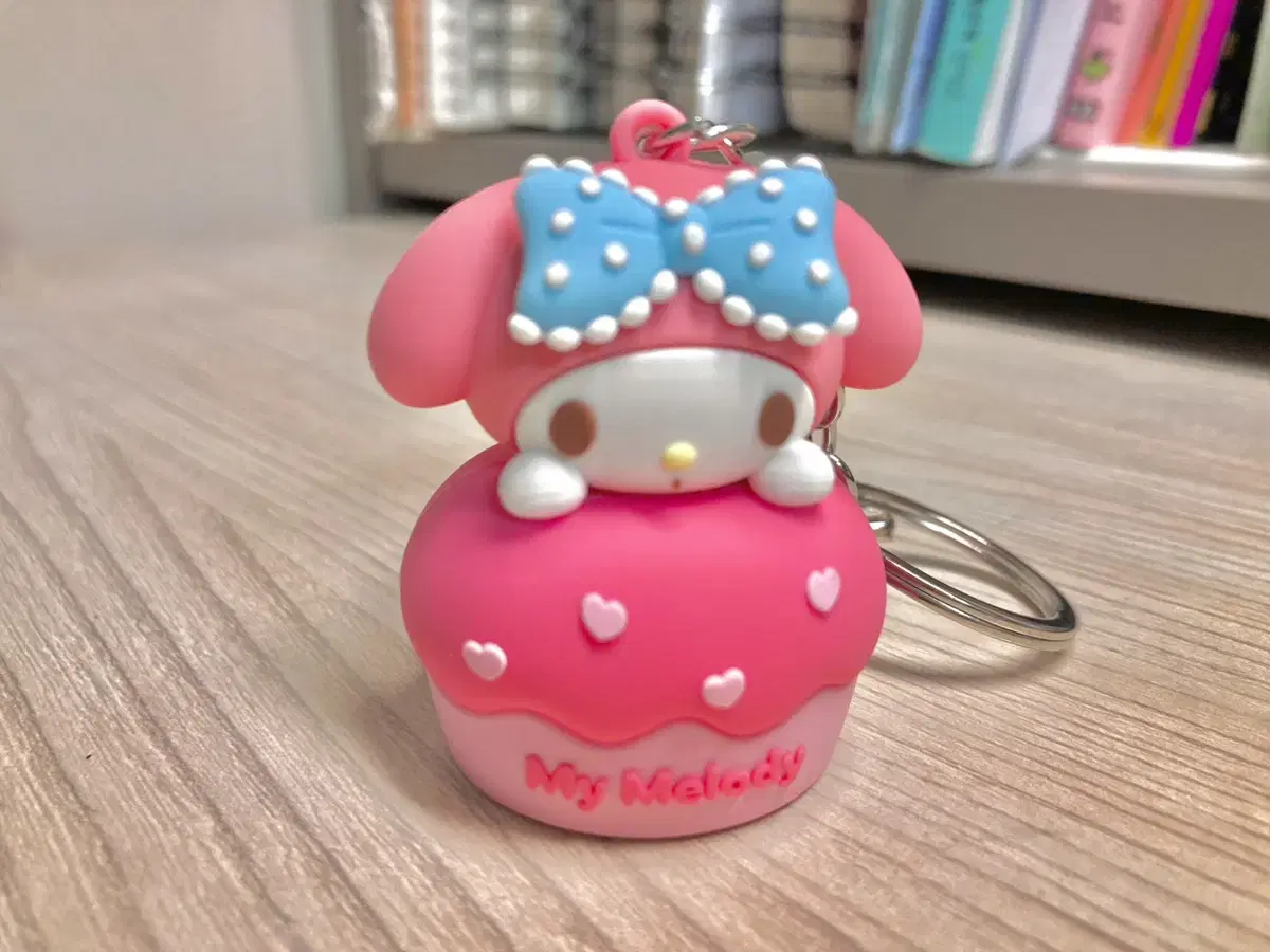 San Rio My Melody Cake Figures Keyring