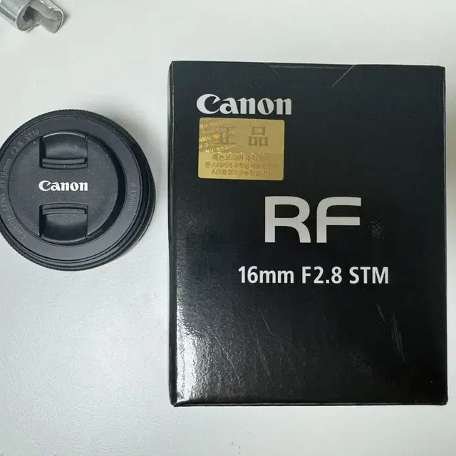 캐논 RF 16 mm F2.8 STM 풀박스