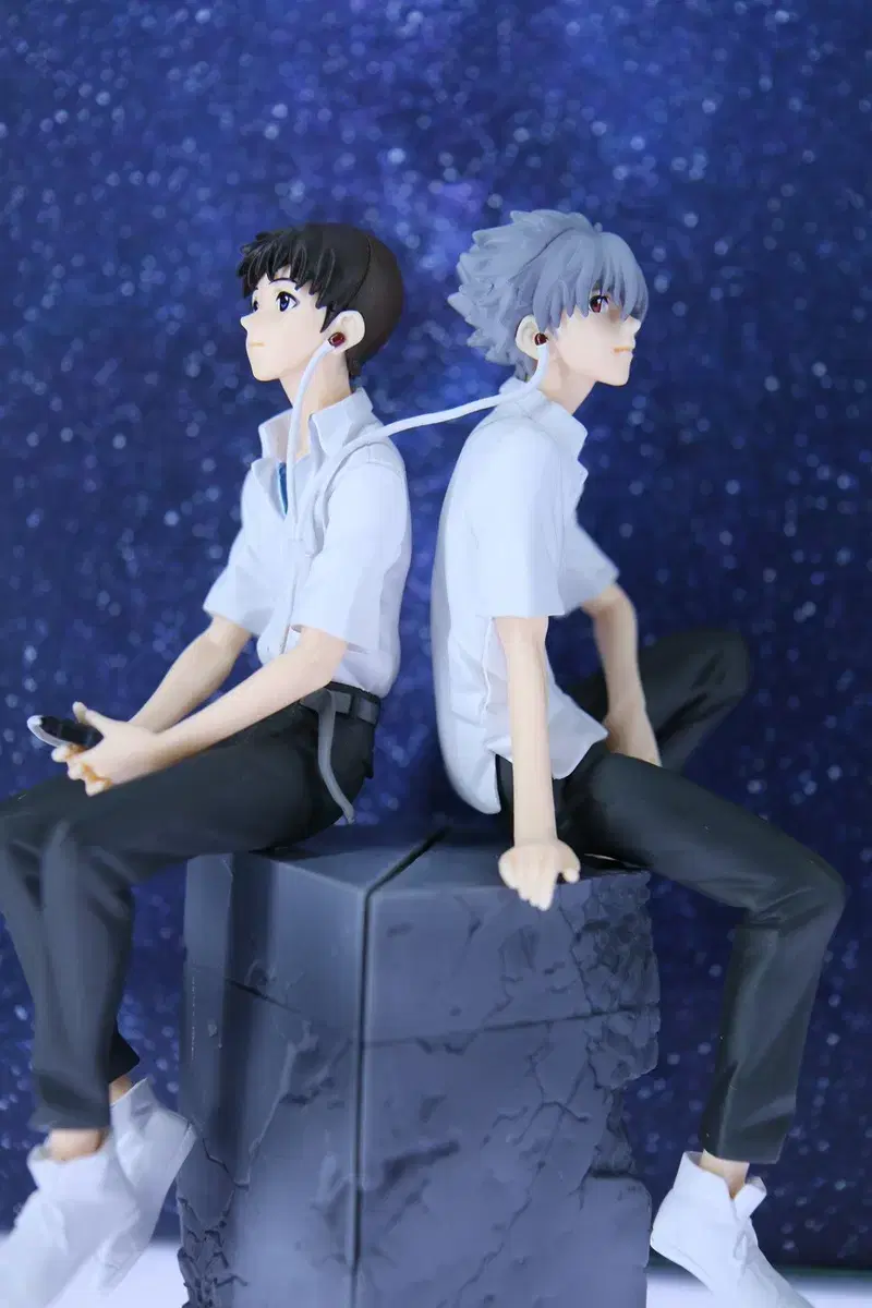 Evangelion Q Sega Shinji & Kaoru Figures