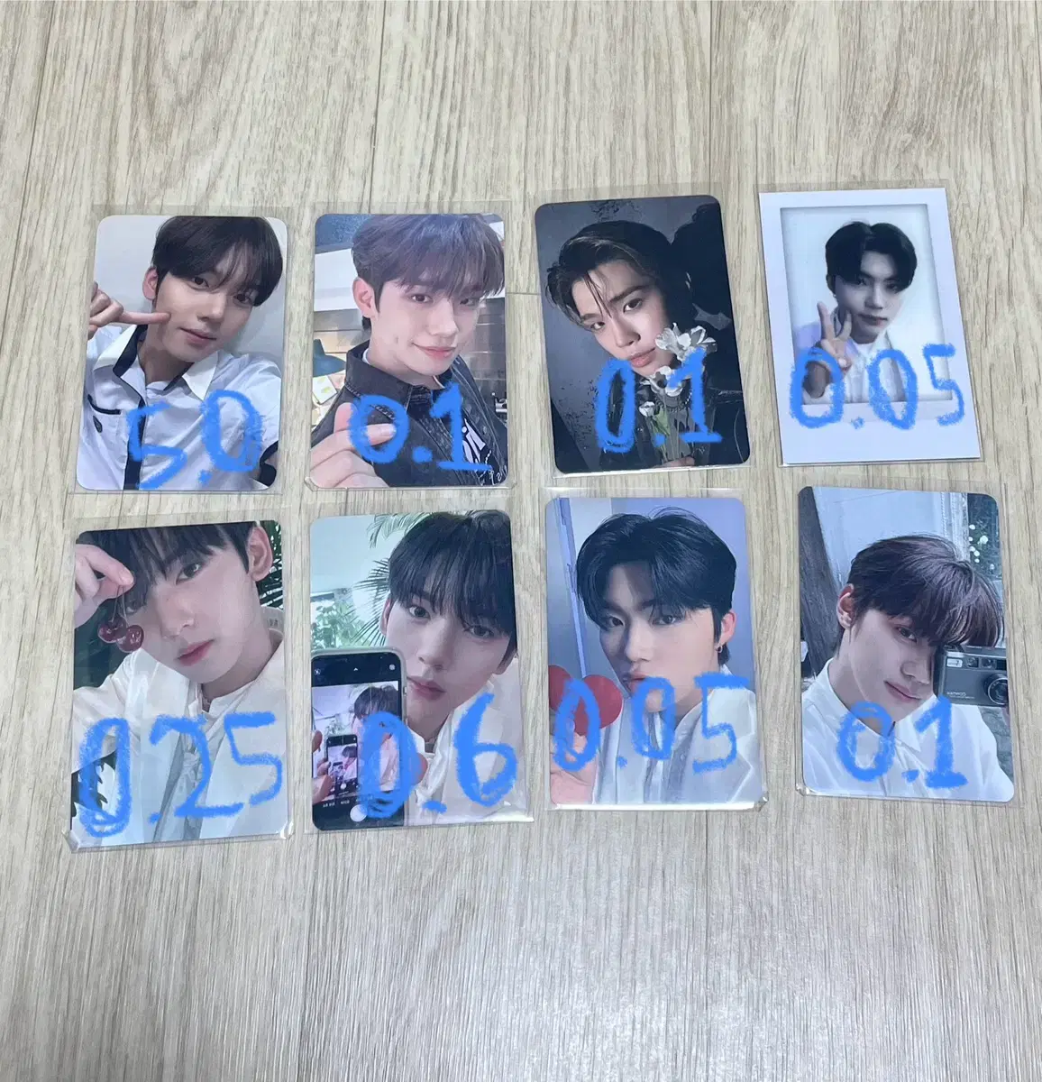 ZB1 zerobaseone photocard han yujin kim gyuvin park gunwook kim taerae Volcok Yujin