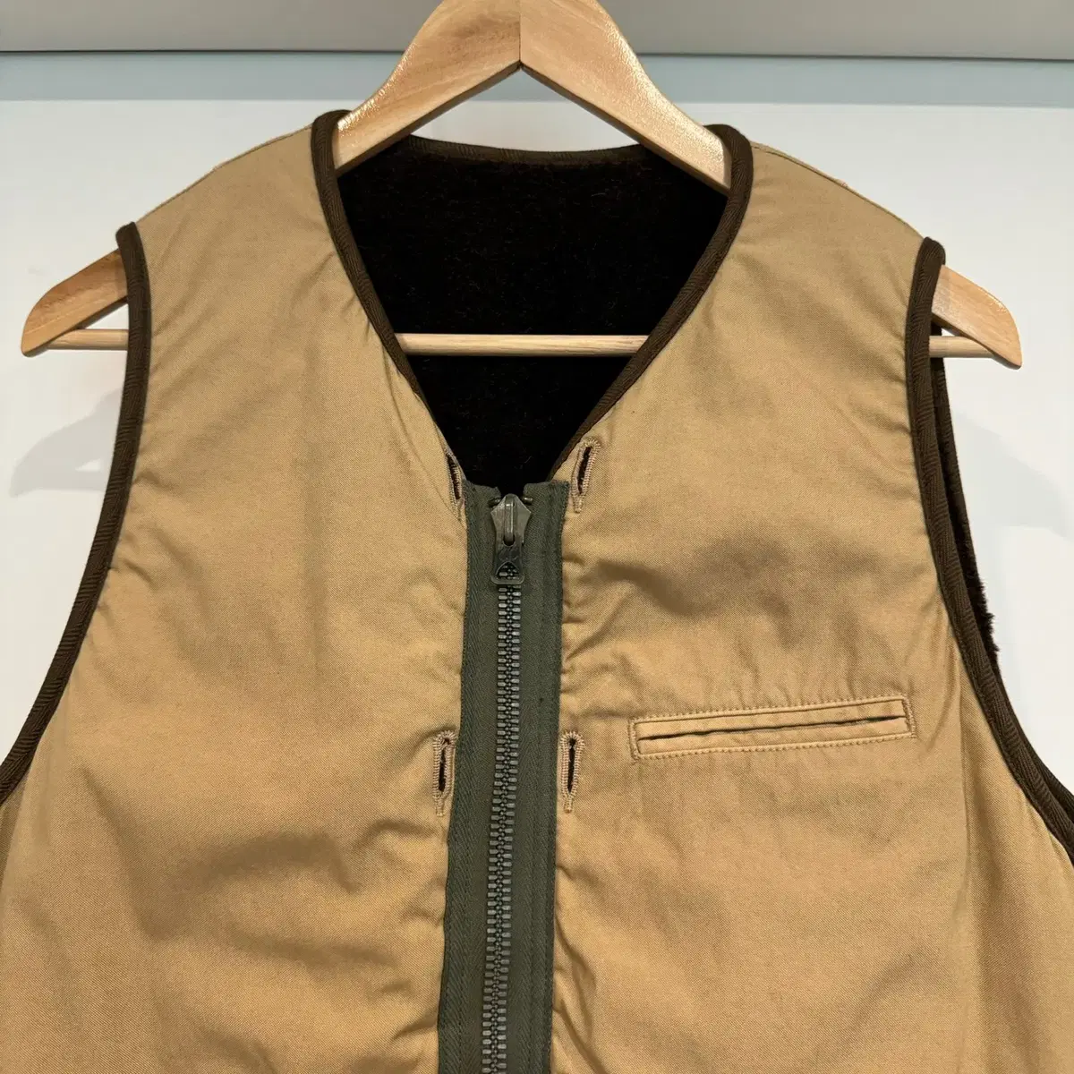 비즈빔 VISVIM 20AW C/D LINER VEST 컨뎁 베스트 4