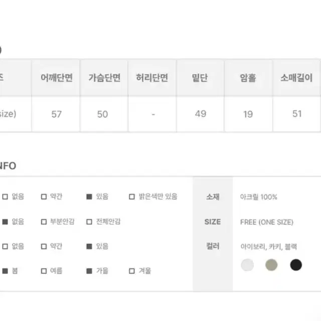 애니원모어 시엔 빈티지 아일렛 시스루 브이넥 니트