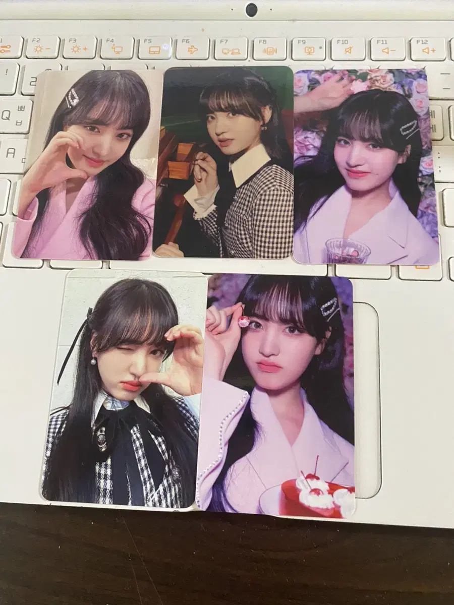 ive liz first fan con promquin tc trading card photocard poka