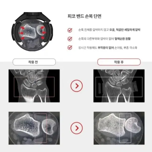 부모님선물 손목보호대 손목아대 새상품