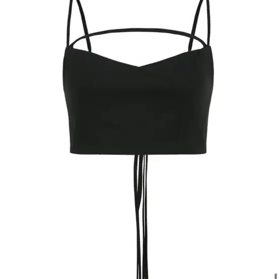 누댓 veey strap bustier top