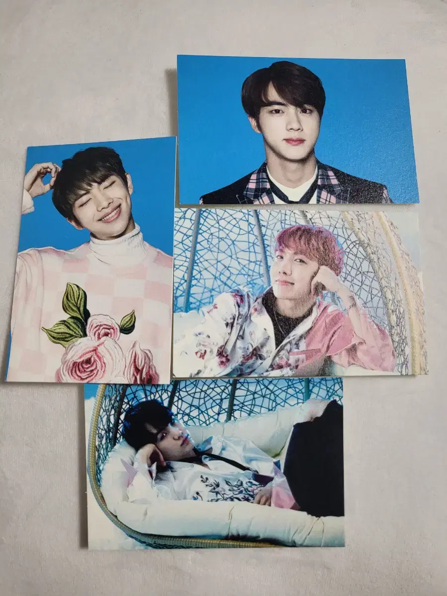 BTS Wingcon Wingzcon Mini Photocard jin rm suga J-Hope