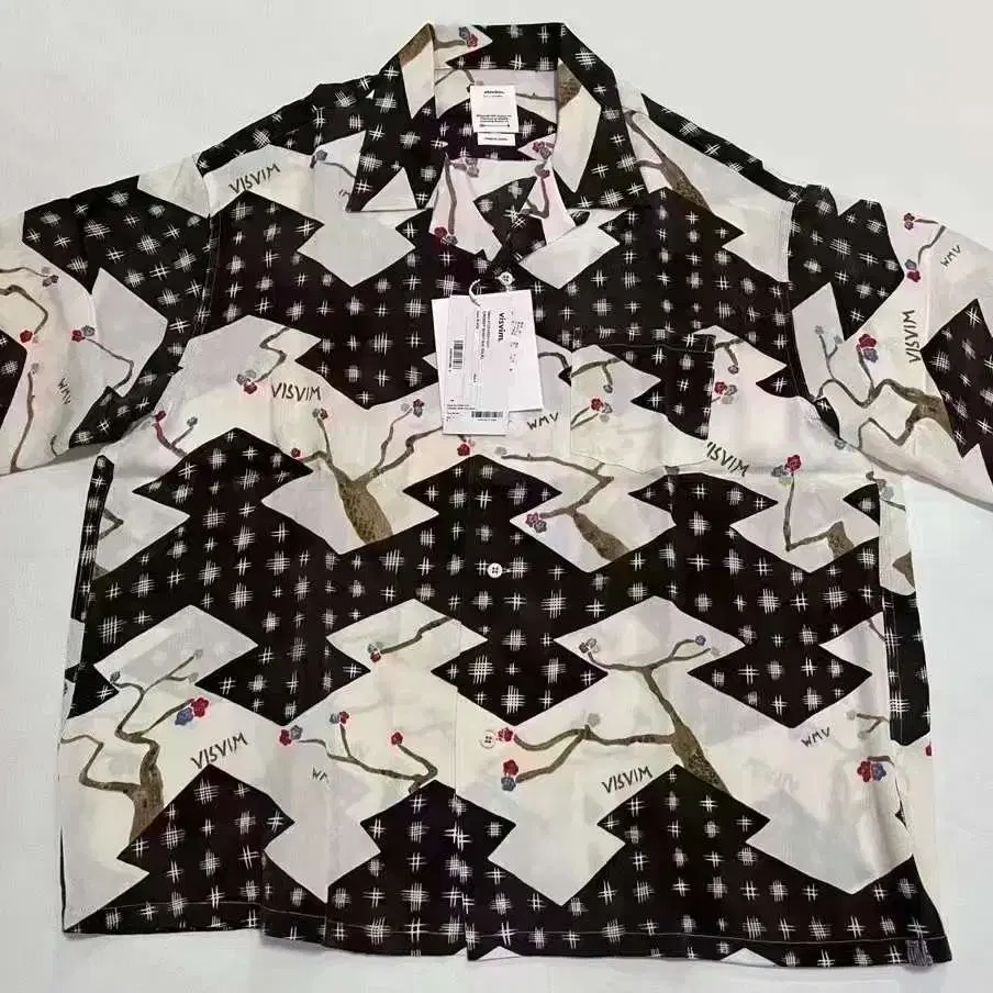 [2]비즈빔23SS Crosby shirt S/S(silk)크로스비 셔츠