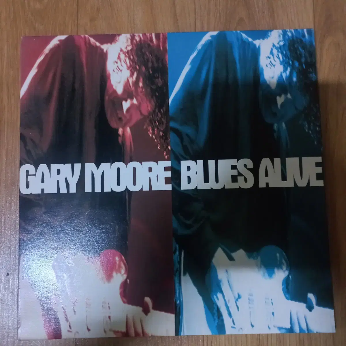 Lp중고 게리무어 GARY MOORE -BLUES ALIVE 2LP 음반