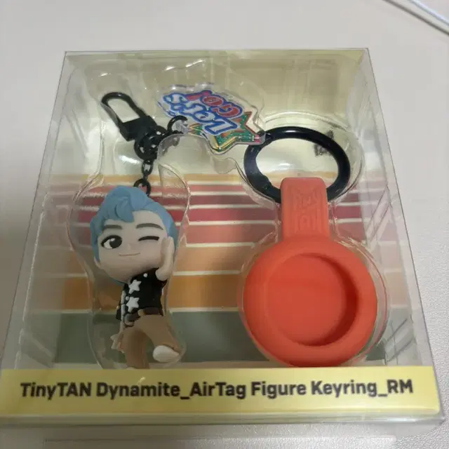 tinytan airtag figure keyring RM 방탄소년단키링