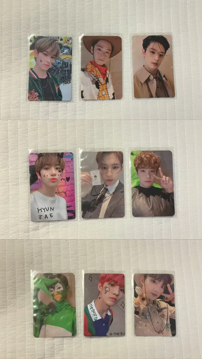 THE BOYZ juyeon hyunjae q younghoon photocard unreleased photocard WoodyJuyeon LeeDaeyeonSaekyukQ