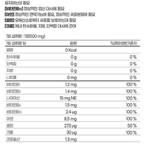 내츄럴플러스 혈당건강 바나바 90정