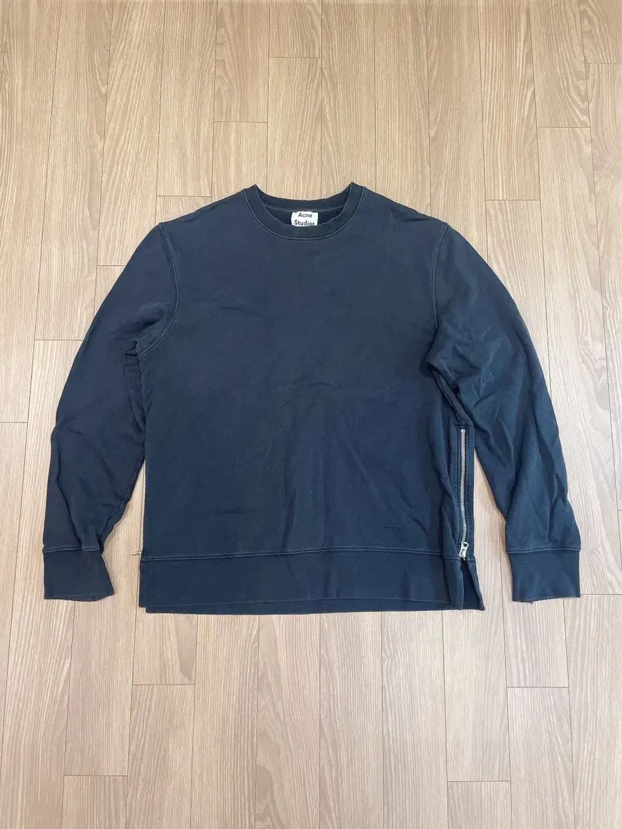 ACNE STUDIOS Side zip sweatshirt