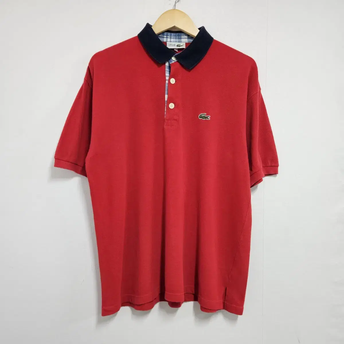 90's chemise lacoste 라코스테 카라티셔츠 5(105)