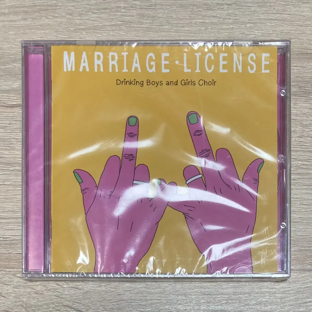 드링킹소년소녀합창단 - Marriage License 미개봉 CD