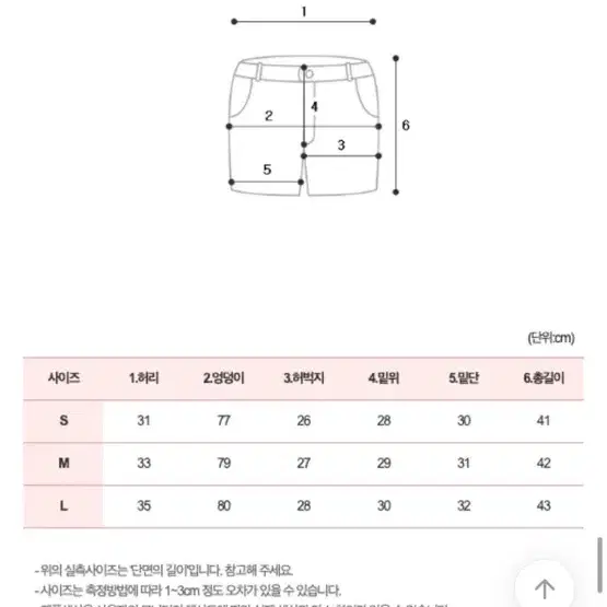 다리커버 하이웨스트 반바지