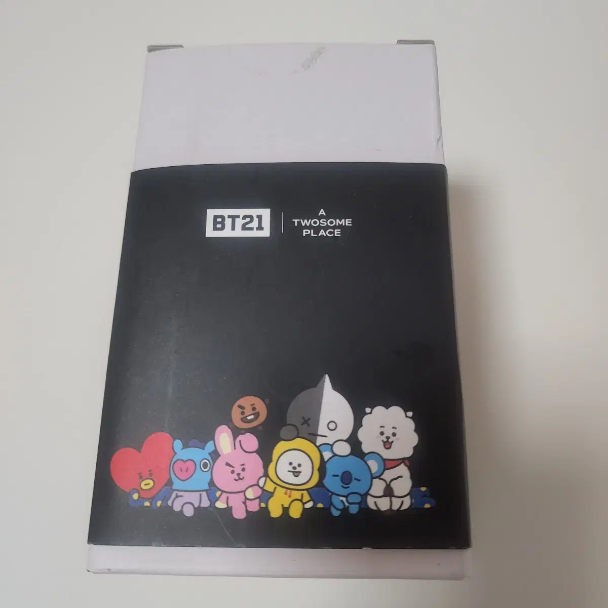 투썸플레이스 BT21 피규어 텀블러 스텐컵 망이 미사용 새상품