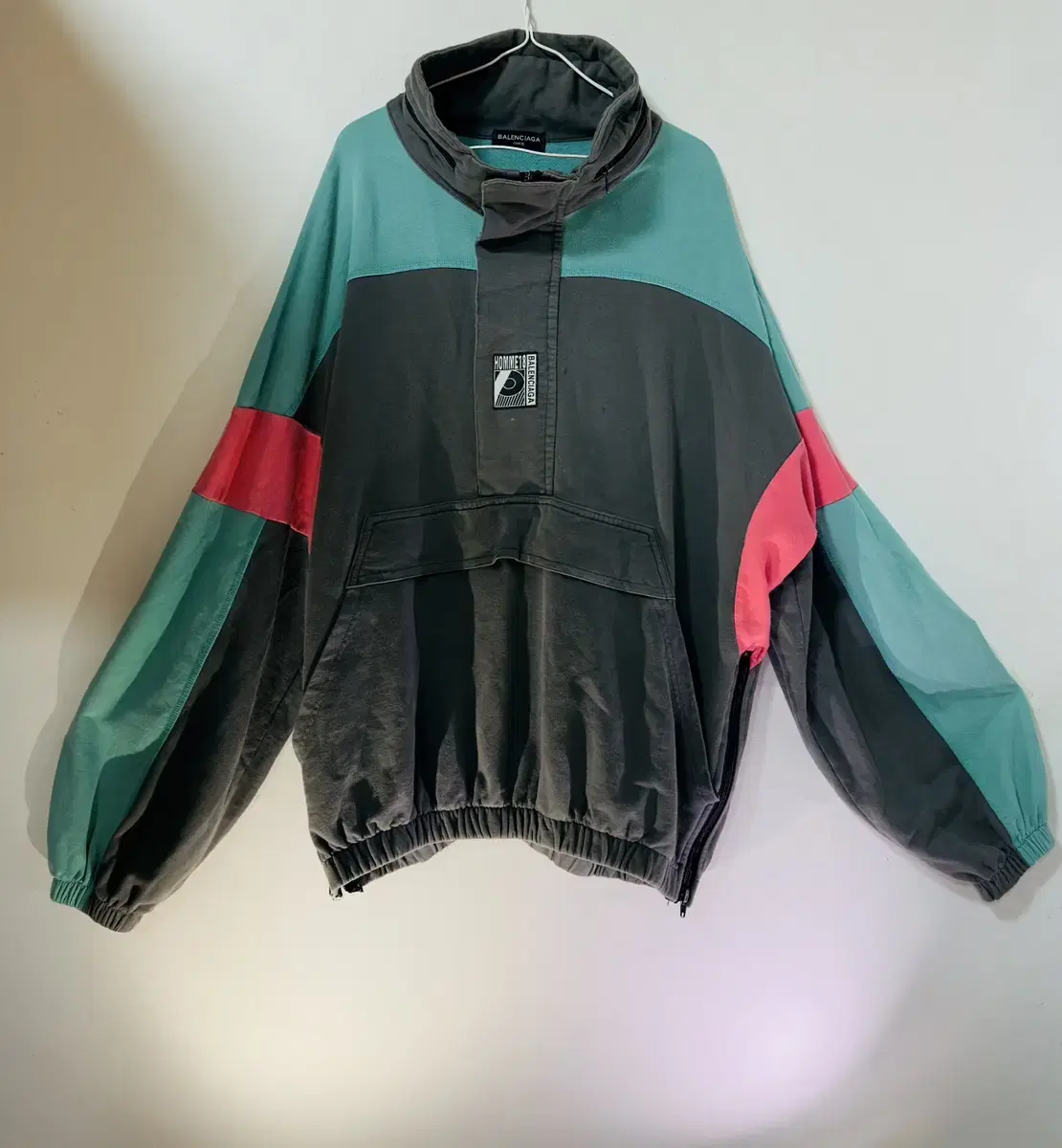 Balenciaga Homme Anorak Sweater Jacket