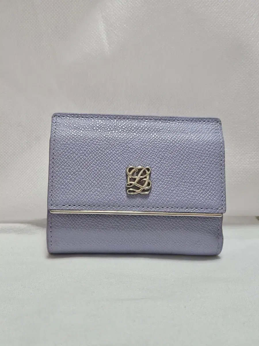 Lew's Cat's Coin kard 3-Tier Wallet Lavender