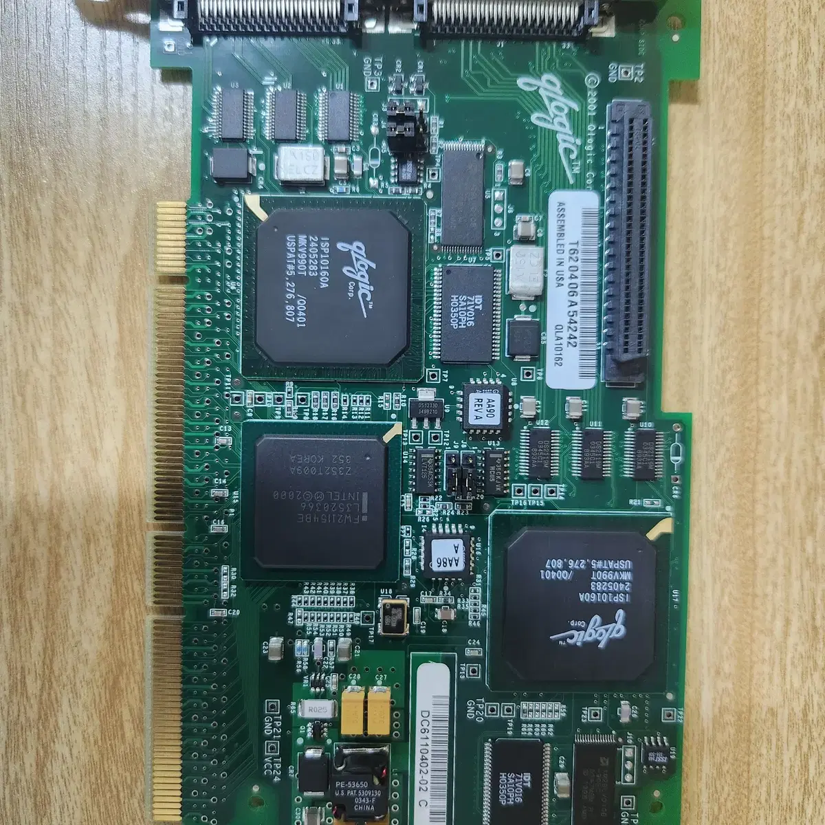 SUN PCI 듀얼 울트라3 SCSI 68핀 컨트롤러호스트 어댑터 미사용