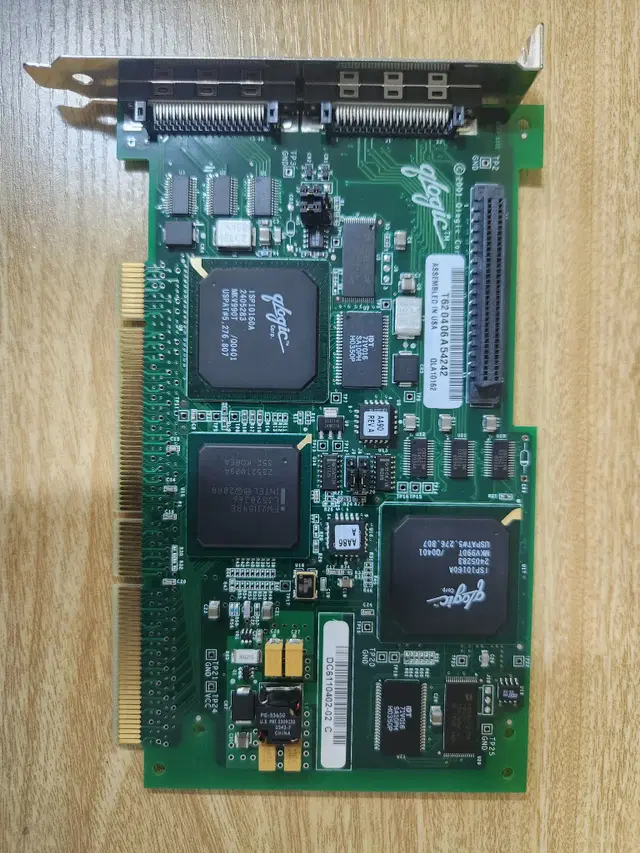 SUN PCI 듀얼 울트라3 SCSI 68핀 컨트롤러호스트 어댑터 미사용