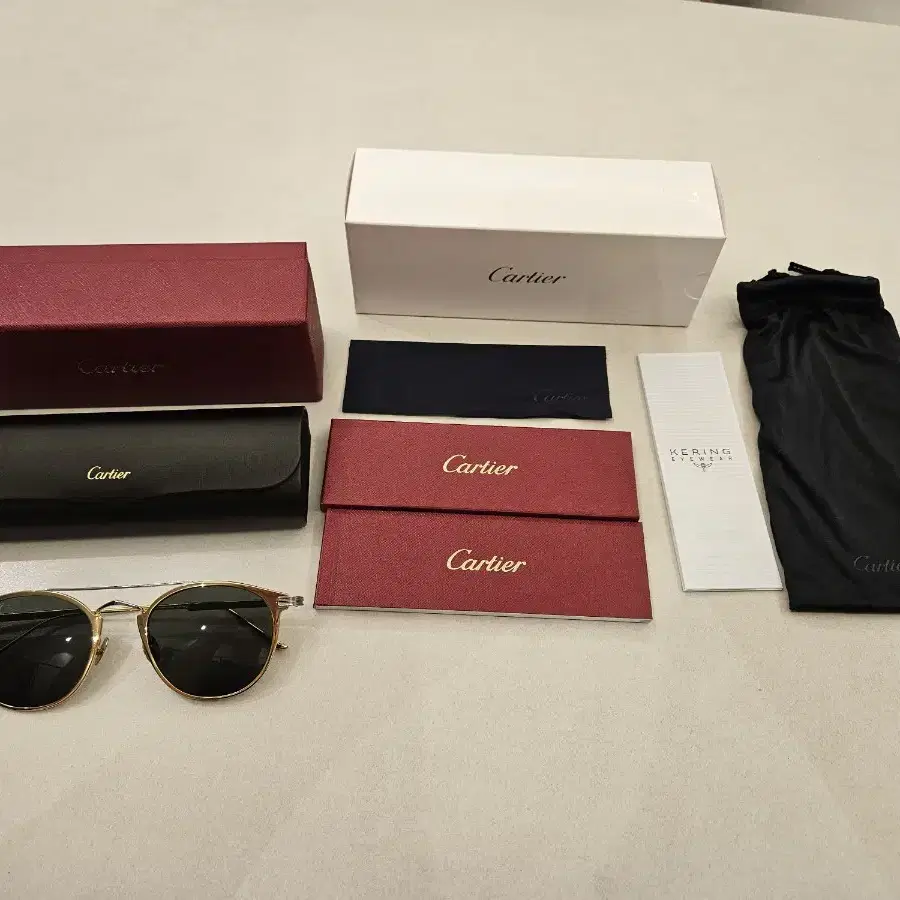 CARTIER 까르띠에 선글라스 CT0015S 5번 컬러 판매합니다