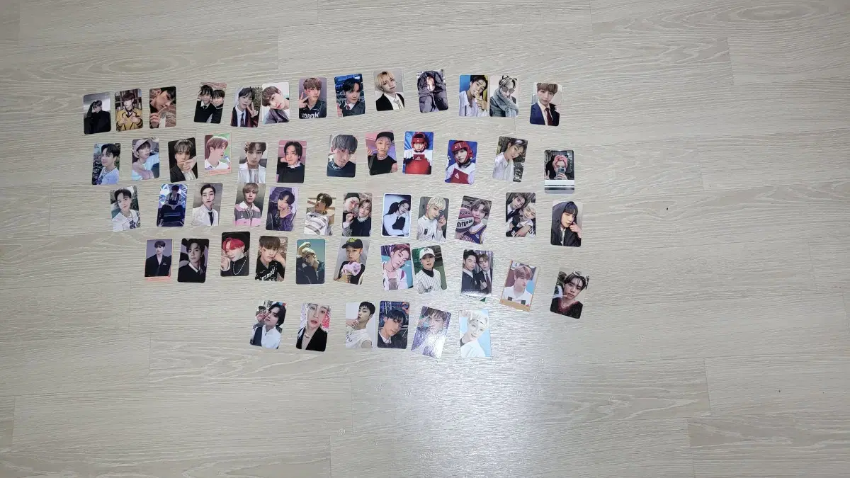 The Boyz official unofficial photocard set.