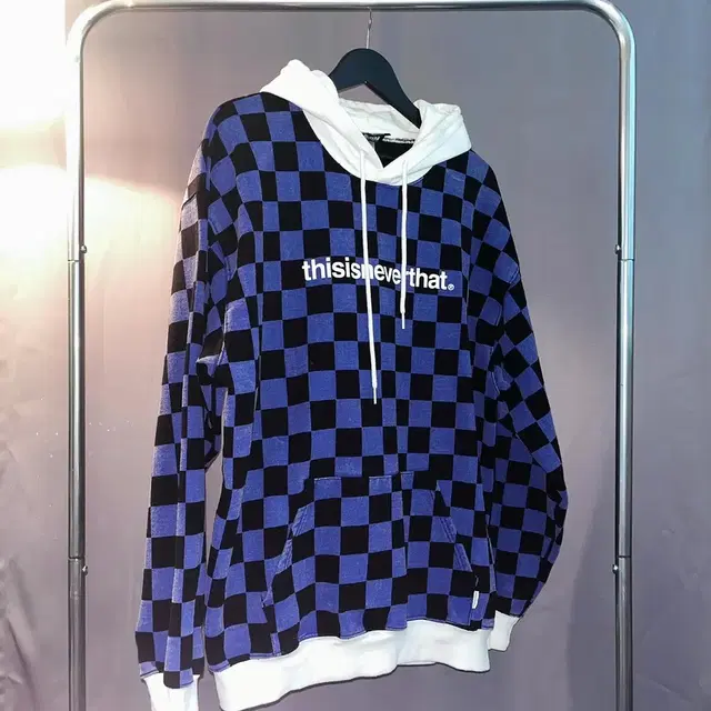 Thisisneverthat checker hoodie.