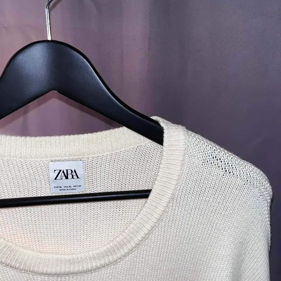 Zara ivory knit.