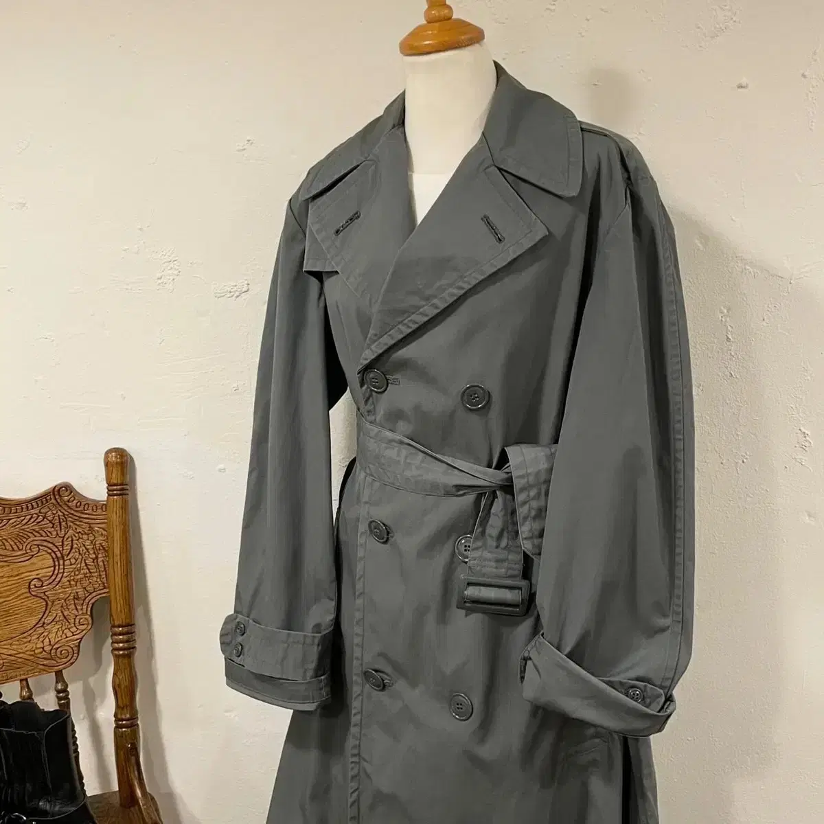 M-L) US Army Quarpel Raincoat 미군 야상 코트