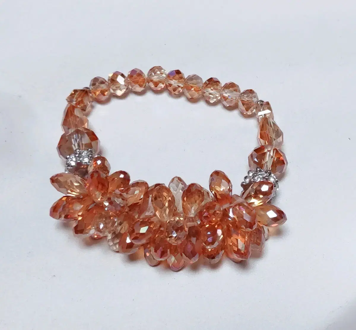 Luxurious Beads Cubic Bracelet