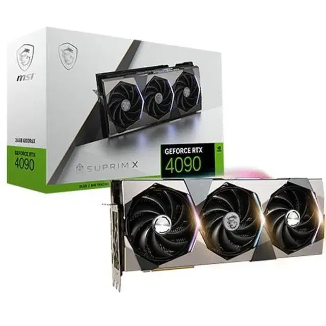 미개봉)MSI RTX 4090 슈프림 X D6X 24GB 트라이프로져3S