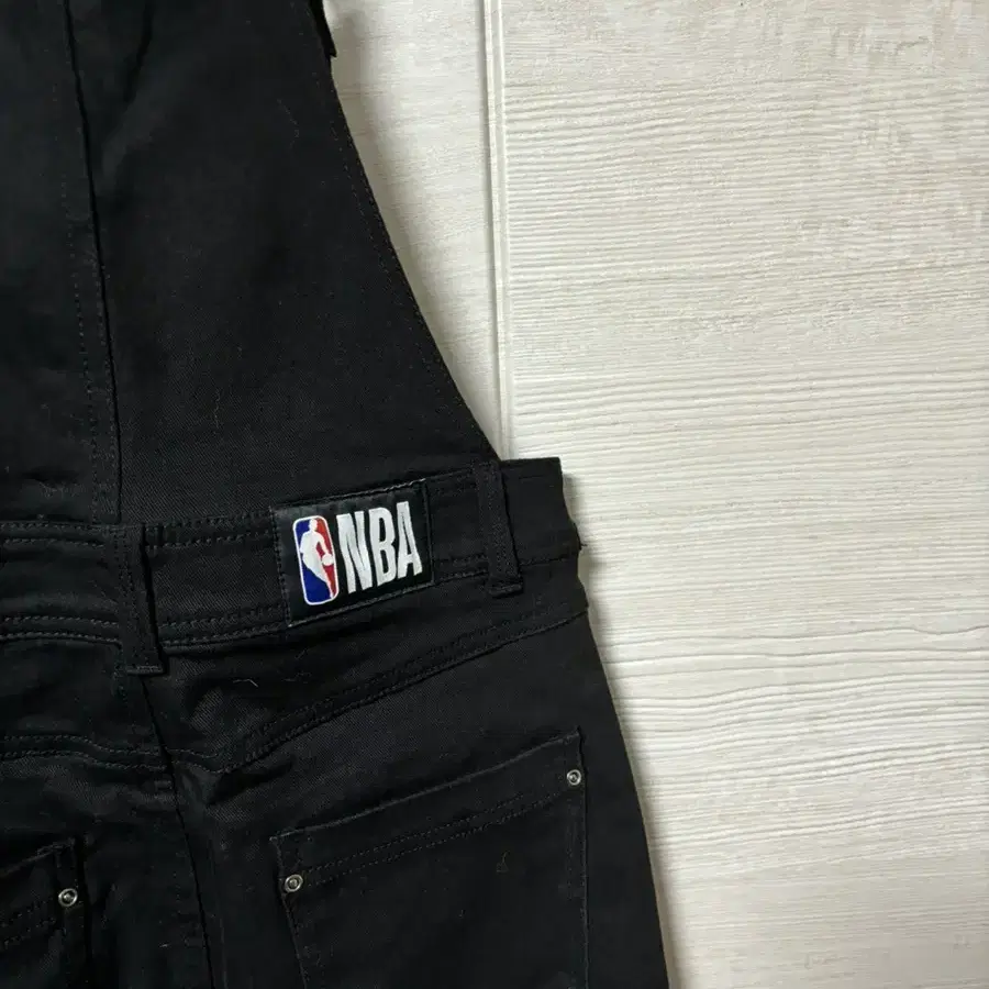 NBA 블랙 멜빵치마