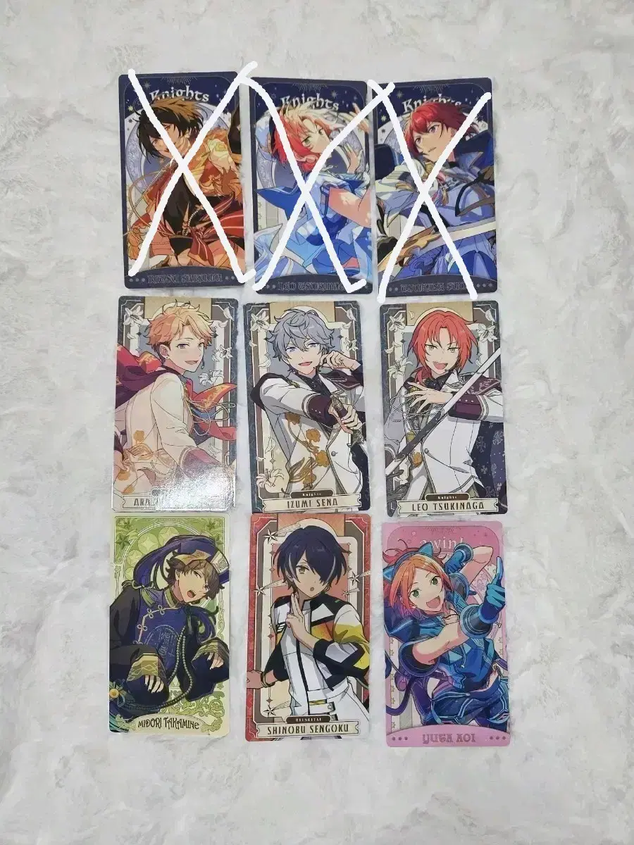 Anstar Arcana Ritsu Leo Tsukasa Arashi Sena Midori Shinobu Nayeon Uta